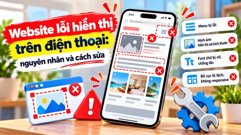 Website lỗi hiển thị trên điện thoại - nguyên nhân và cách sửa (1)